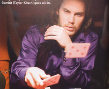 First image of real life Gambit = meh